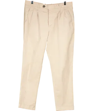 All Saints Beige Bengal Trousers W30