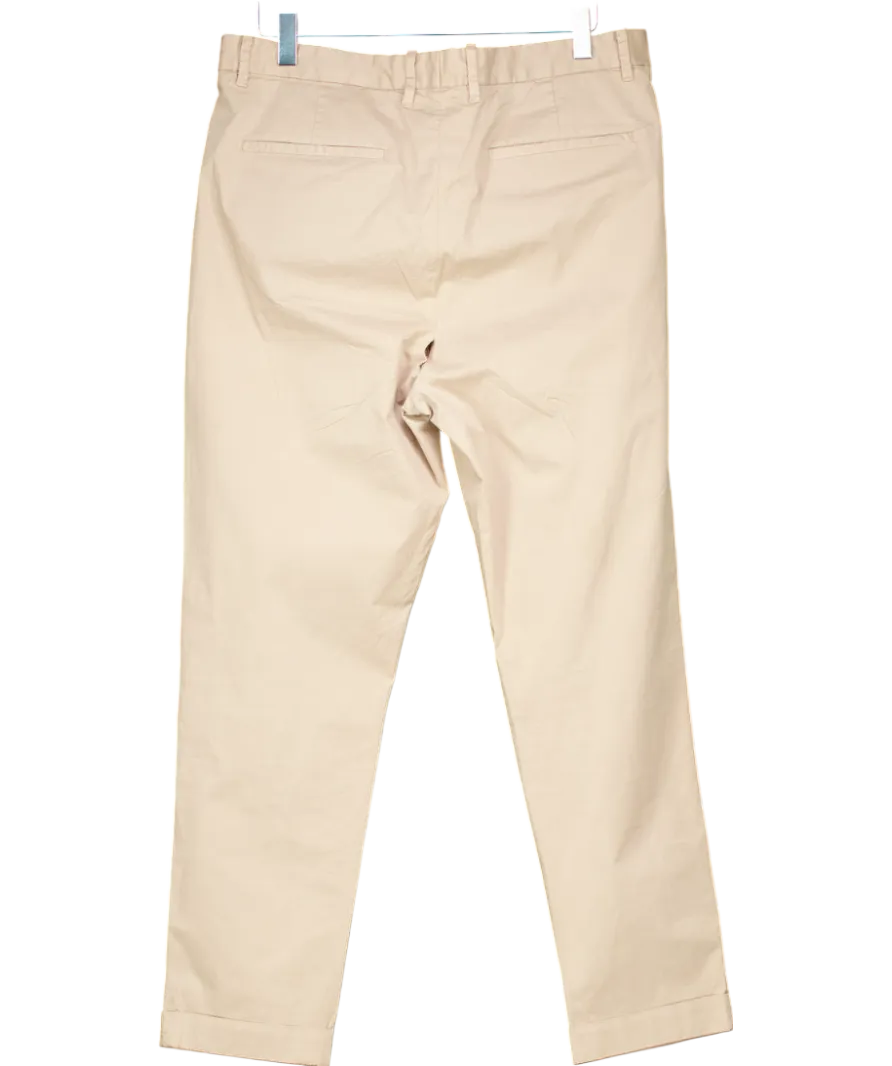 All Saints Beige Bengal Trousers W30