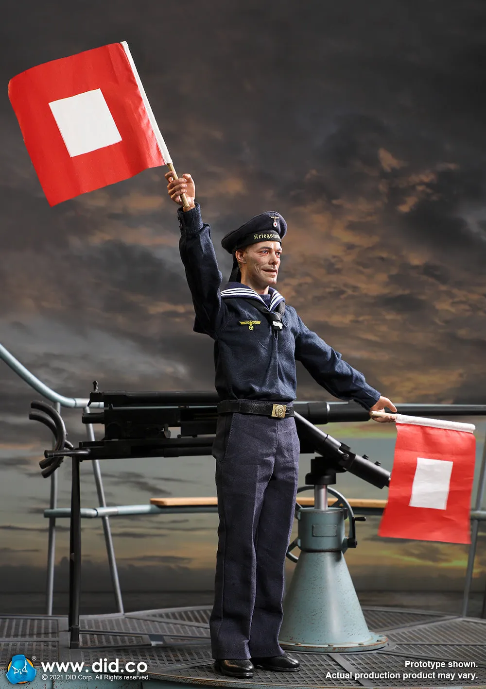 DID - WWII German U-Boat Seaman Obermaat - Erwin