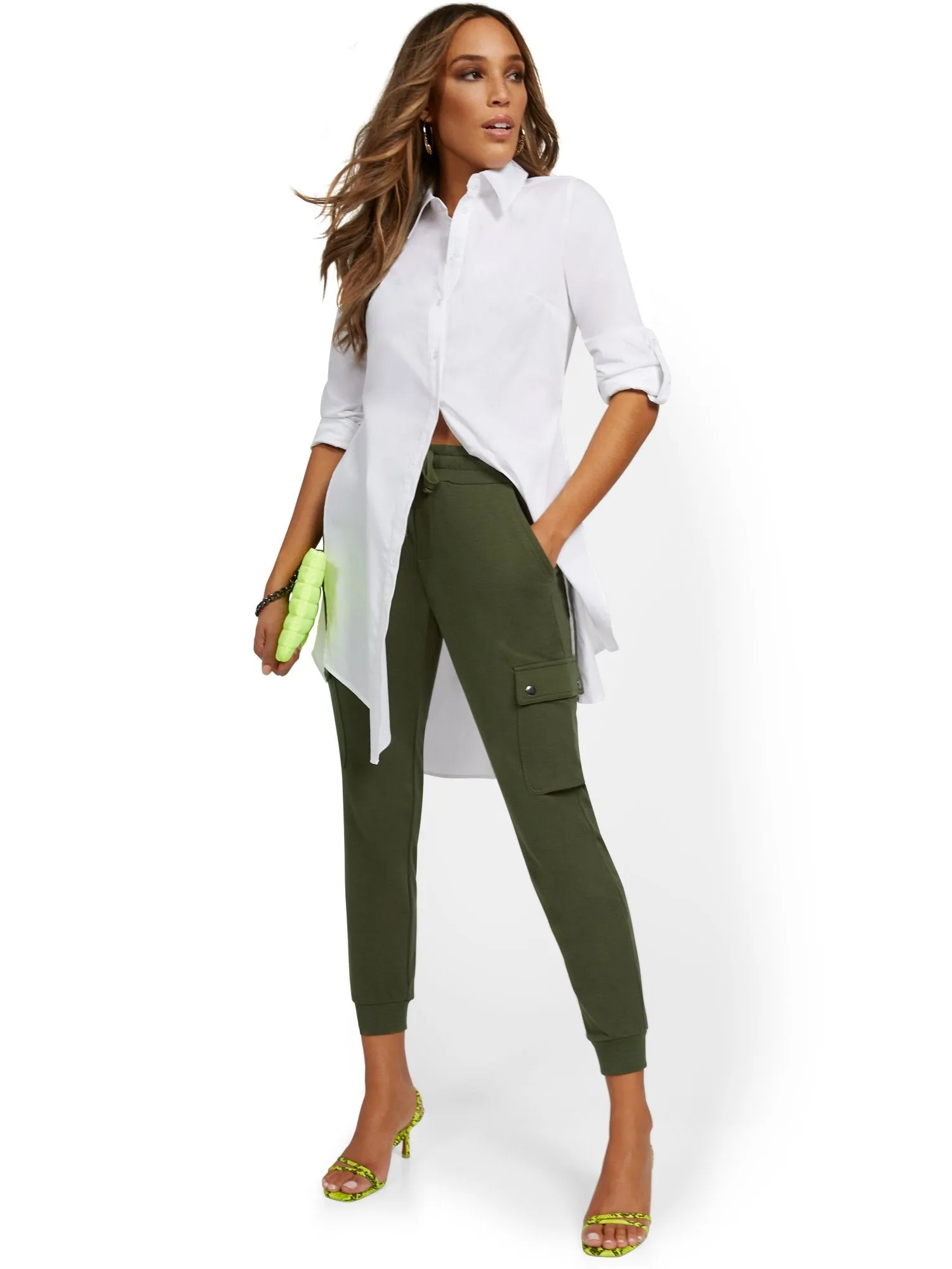 High-Waisted Cargo Jogger Pant - Everywhere Jogger Collection
