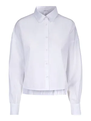Jamie Oversized Shirt - Optical White