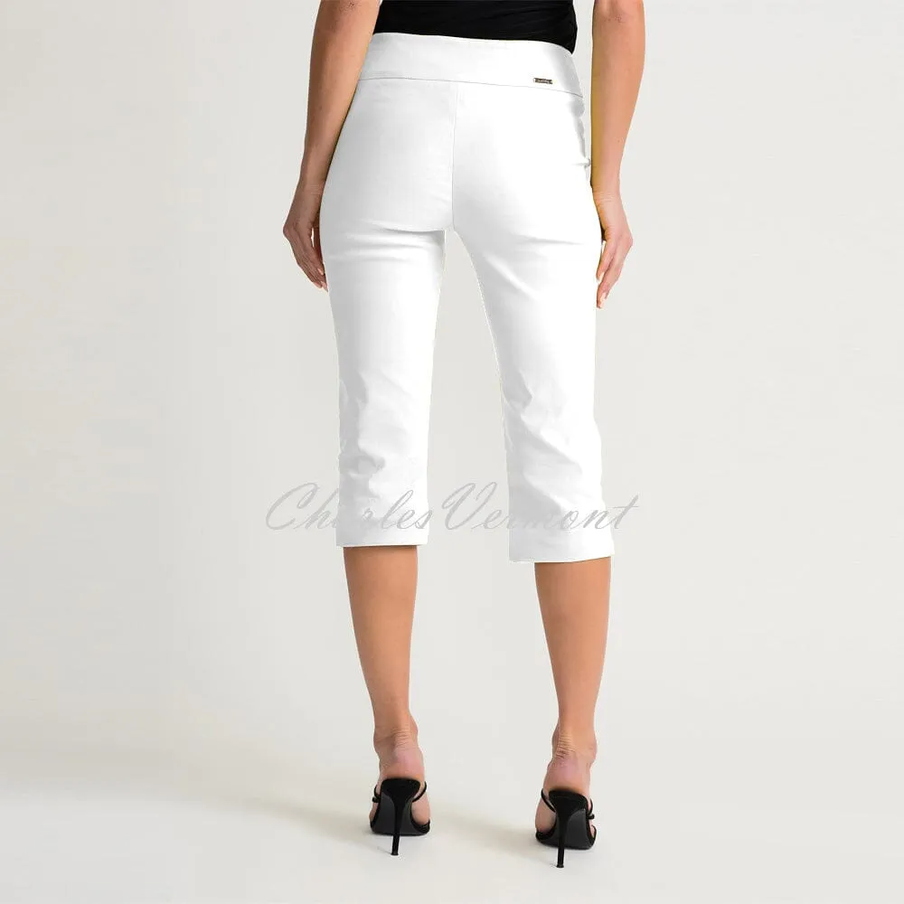 Joseph Ribkoff Capri Trouser – Style 202350 (White)