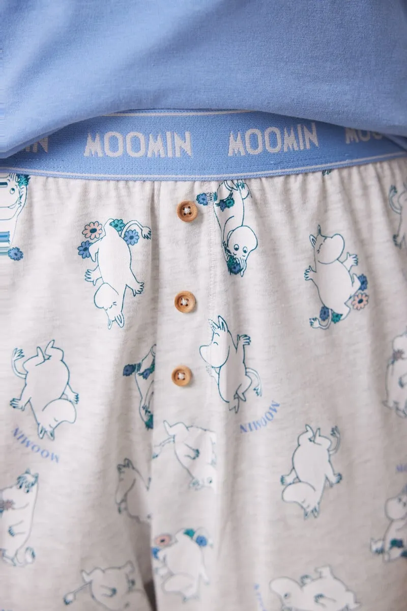Moomin 100% cotton Capri long pyjamas