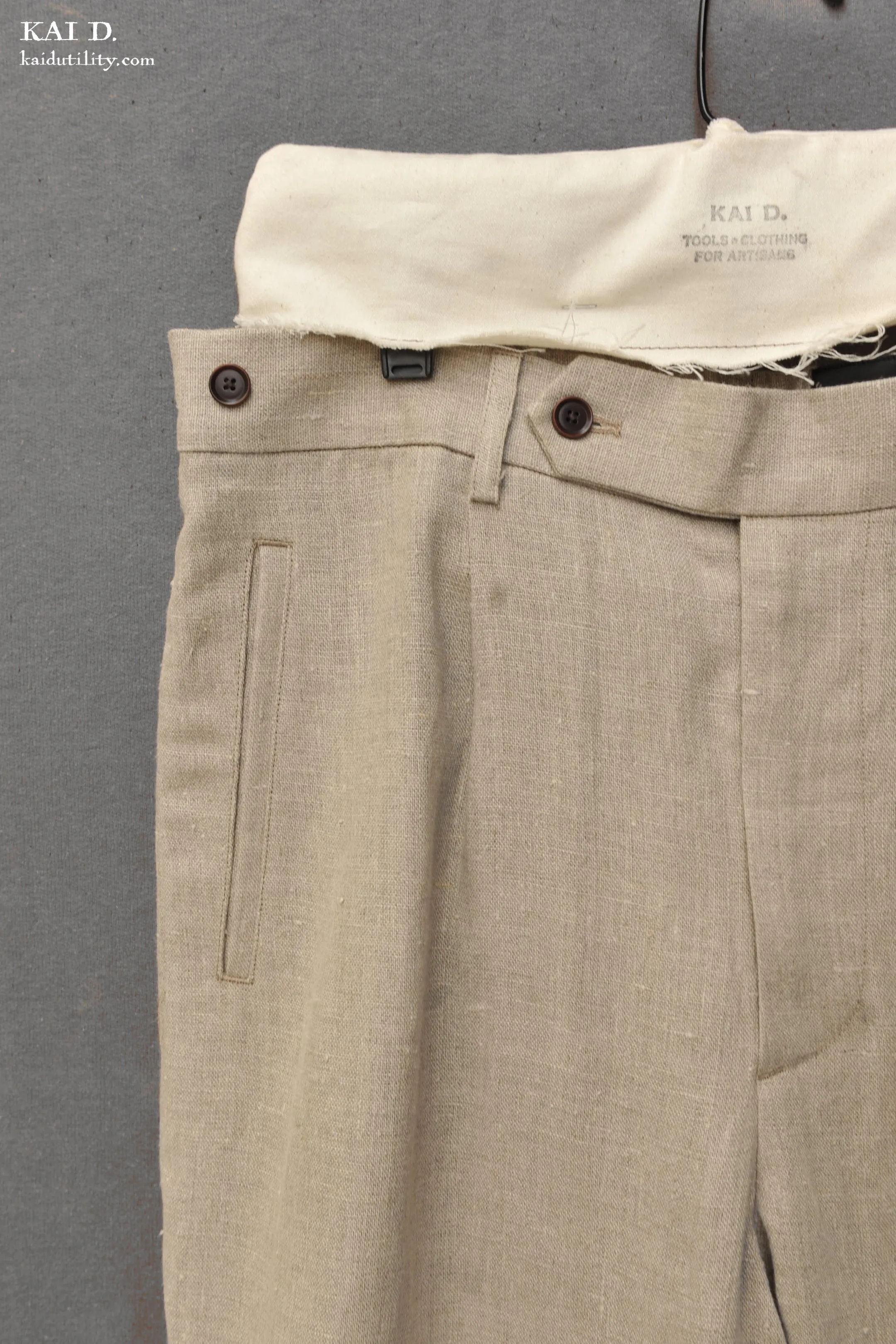 Novelist Trousers - Sand - 30, 34, 36