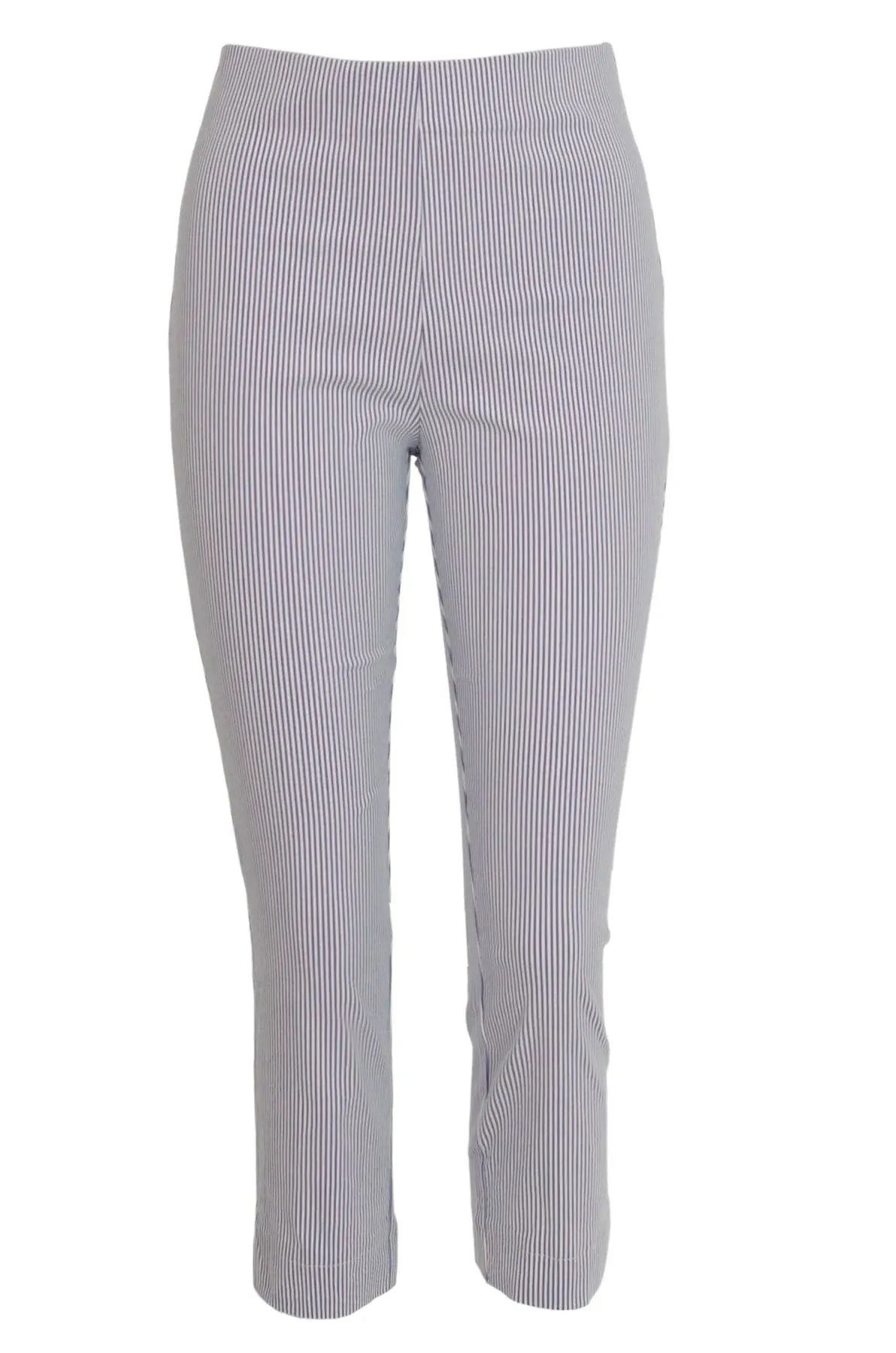 Pull On Stretch Crop Trousers