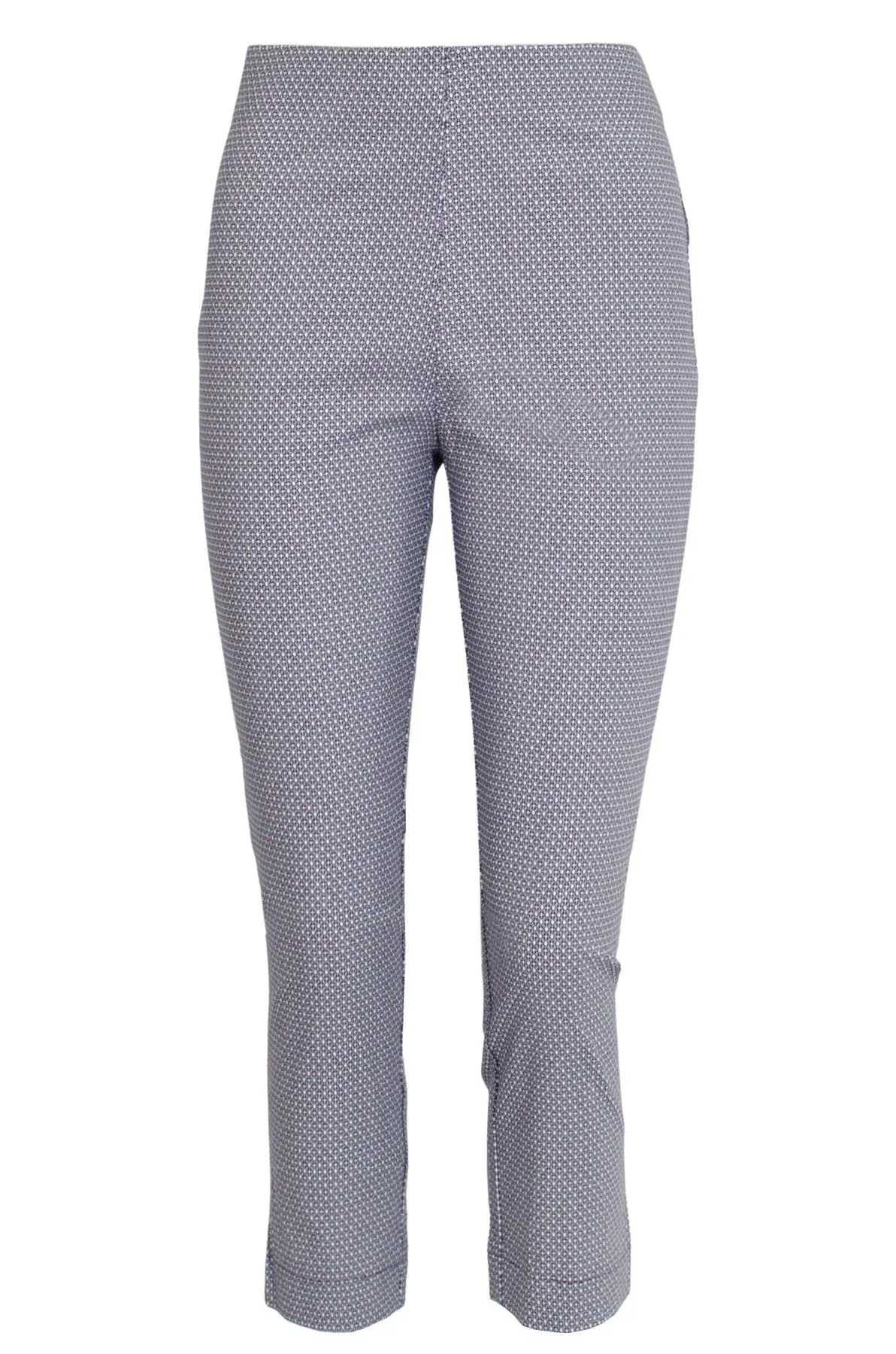Pull On Stretch Crop Trousers