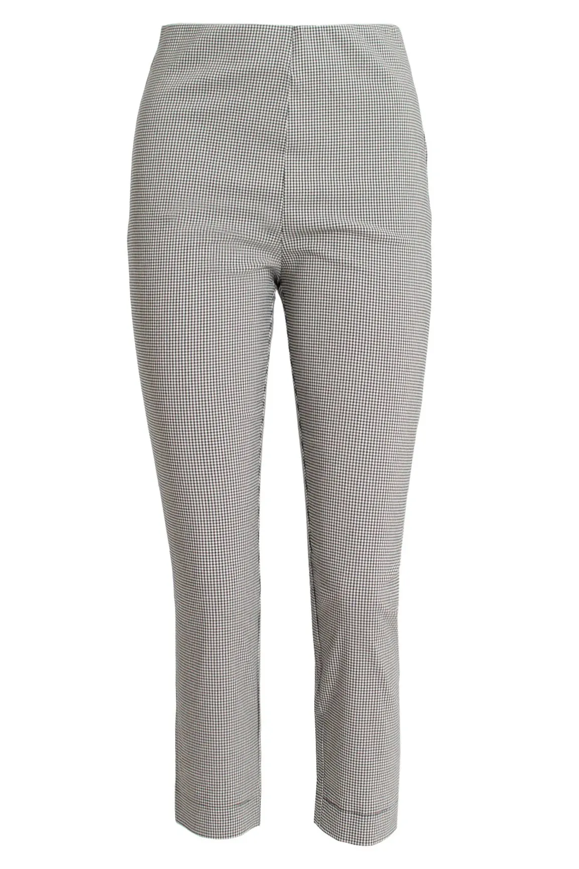 Pull On Stretch Crop Trousers