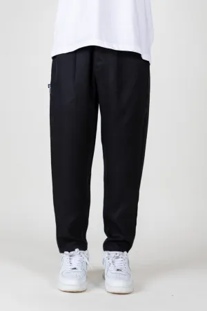 Relaxed Fit Trousers // Black