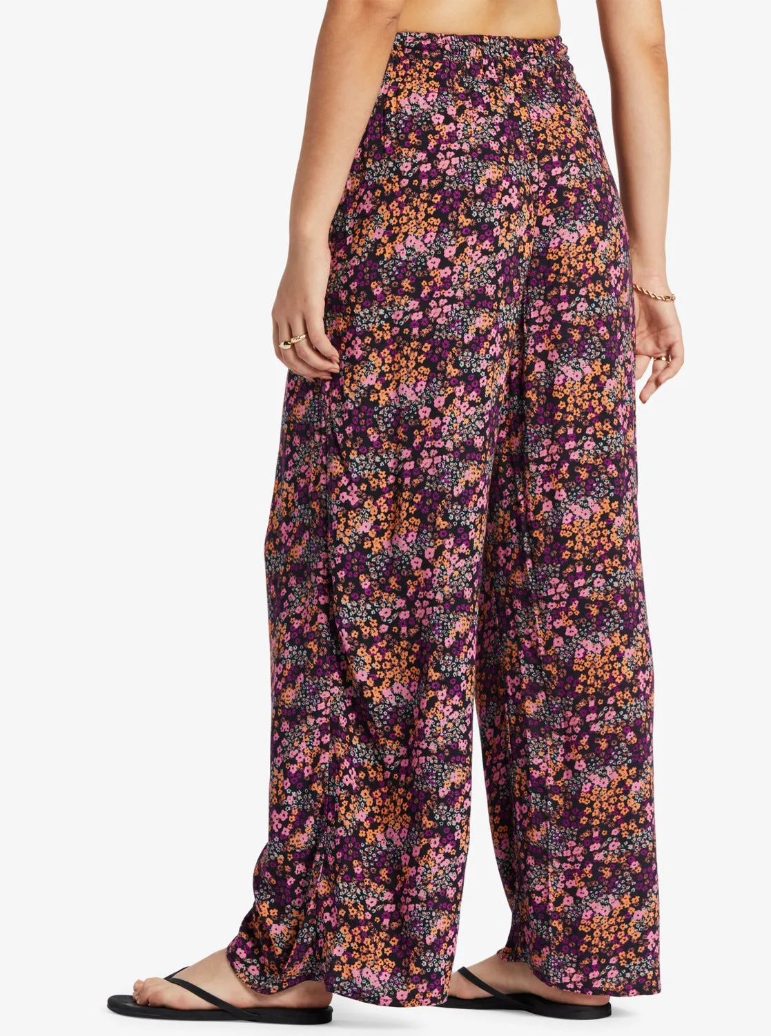 Roxy Forever And A Day Pants-Anthracite Floral Daze