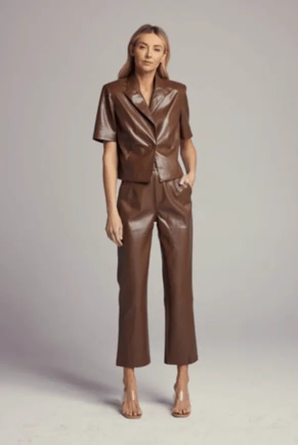 Sundays Rucker Pants in Chocolate Brown