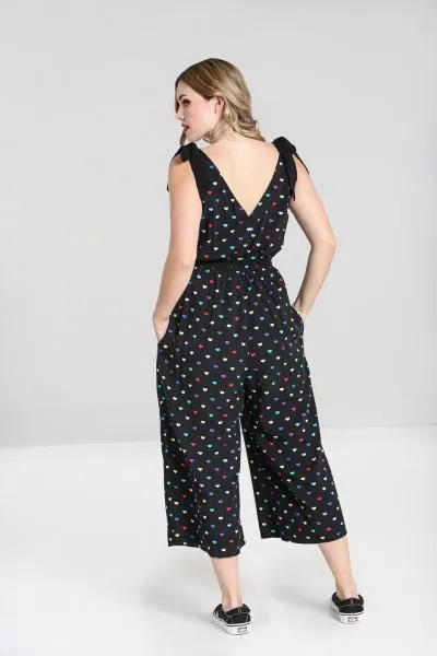 True Love Jumpsuit - Black -