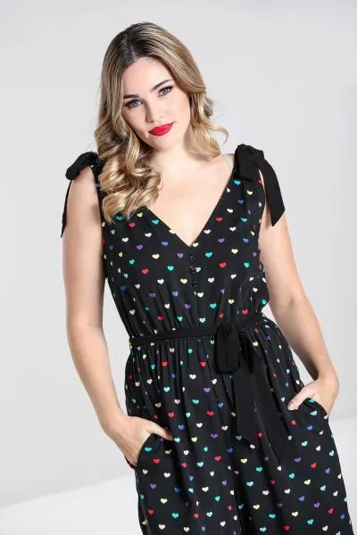 True Love Jumpsuit - Black -