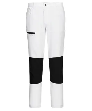 White - WX2 stretch work trousers (CD886) slim fit